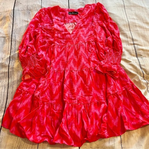 POMANDER PLACE
Hot Pink Ikat Kenzo Dress - Picture 2 of 4